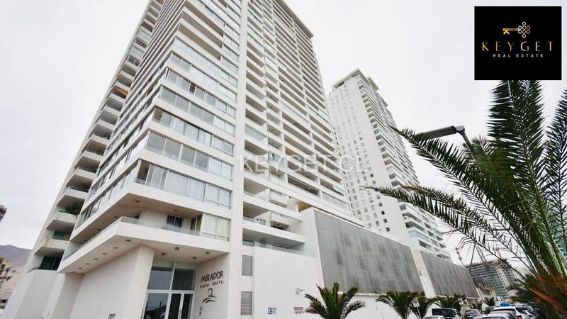 Departamento amoblado de 90 m² en piso alto de Playa Brava, Iquique